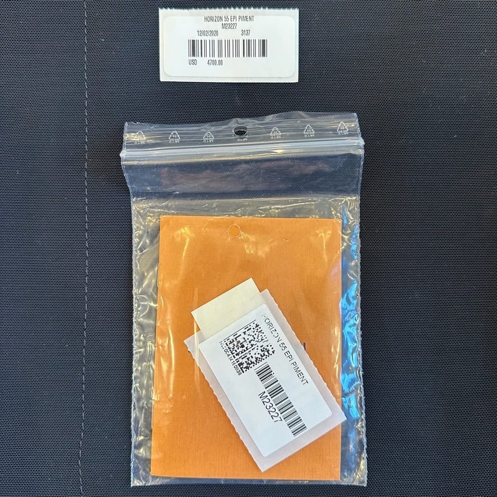 Orange Louis Vuitton Horizon 55 Rolling Suitcase - Picture 11 of 16